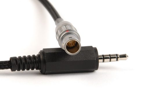 Remote Audio 5-pin LEMO timecode input cable for iDevices (CATCiPL)